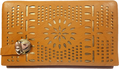 

Divu Collections Casual Yellow Clutch