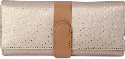 

Yours Luggage Casual Gold Clutch