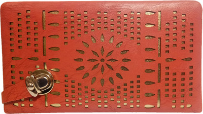 

Divu Collections Casual Red Clutch