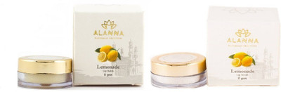 Alanna Naturally Beautiful Best Lip Care Combo Pack of Lip Balm & Lip scrub (Lemon Flavor)(Set of 1) available at flipkart for Rs.325