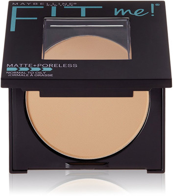 

Maybelline New York Fit Me Matte Poreless Powder, Natural Buff 230 Compact(Natural Buff)