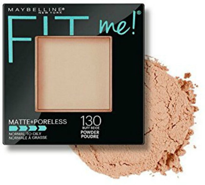 

Maybelline New York Fit Me Matte Poreless Powder, Buff Beige 130 Compact(Buff Beige)