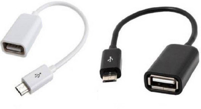 

Piggiotoo Micro OTG Cable(White, Black), Black;white