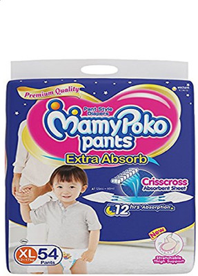 

MamyPoko 1-2324 - XL(54 Pieces)
