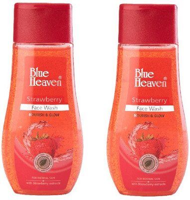 

Blue Heaven STRAWBERRY FACE WASH, 200ML, PACK OF 2 Face Wash(100 ml)