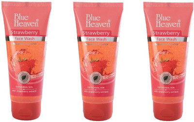

Blue Heaven STRAWBERRY FACE WASH, 180ML, PACK OF 3 Face Wash(180 ml)