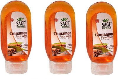 

Sage Herbals Cinnamomon Face Wash for Oily Skin 110gm Face Wash(110 g)