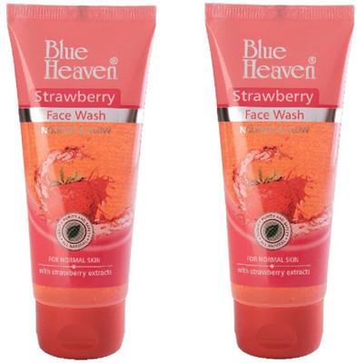 

Blue Heaven STRAWBERRY FACE WASH, 120ML, PACK OF 2 Face Wash(120 ml)