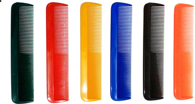 

Blue Heaven "2- Ragular special" set of 6 multi color hair comb