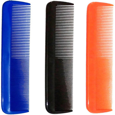 

Blue Heaven "2-Ragular special-1" set of 3 multi color comb