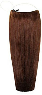 

Confidence Flip / Miracle Human Extensions 100 Grams For Girl / Women (22 inch, Medium Brown) Hair Extension