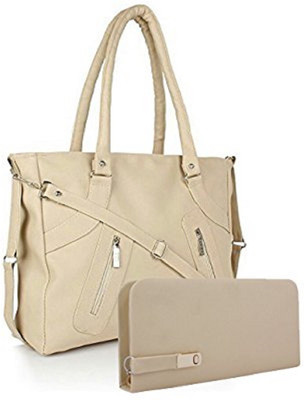 mango star Hand-held Bag(Beige)