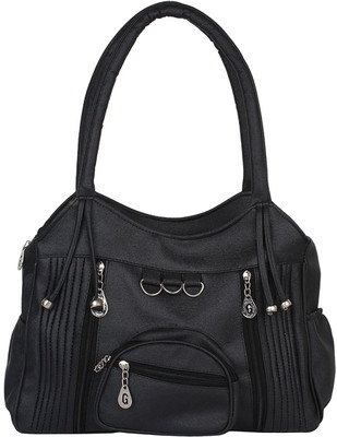 

TIP TOP FASHION Hand-held Bag(Black)
