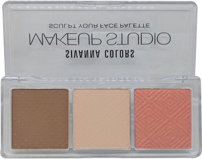 Sivanna Makeup Studio Sculpt your face palette Highlighter(Multicolor)