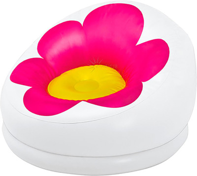

Kiditos Inflatable Blossom Kids Chair Inflatable Sofa/ Chair(Pink, White)