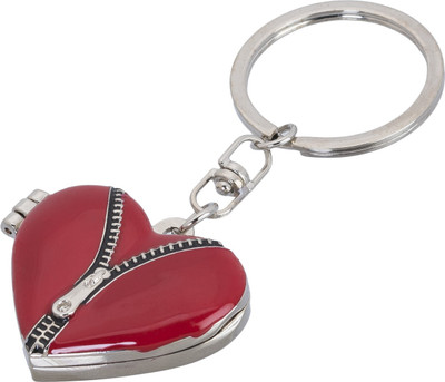 

Shubheksha Heart Shape Photo Frame Metallic Key Chain