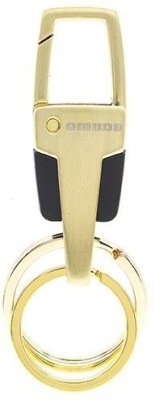 

Shubheksha Omuda Double-Ring Locking 3677 Golden Key Chain