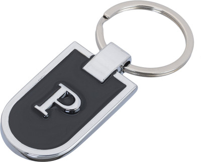 

Shubheksha P Letter Alphabet Metallic Key Chain