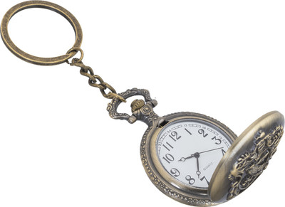 

Shubheksha Harry Potter Theme Designer Pocket Watch Vintage Clock Metallic Key Chain