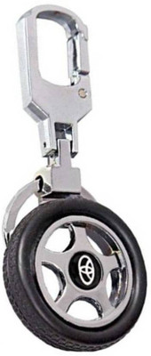 

Shubheksha Rotary Wheel Toyota Logo Locking Key Chain