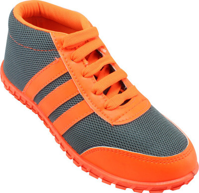 

Claptrap Boys Lace Running Shoes(Orange