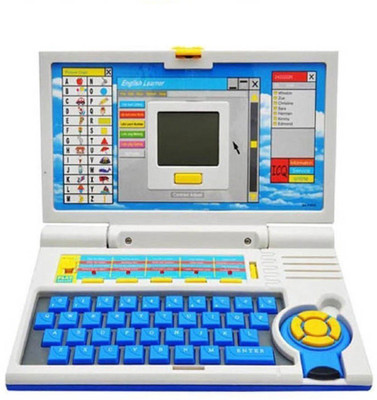 

Elektra Kids English Learner Computer Toy Educational Laptops(Blue)