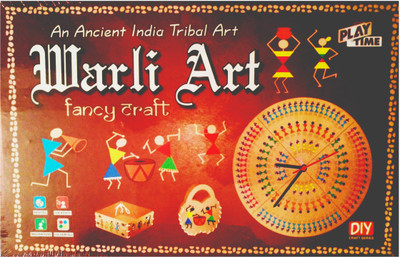 

Nici Warli Art Kit - Tribal Art Learning Kit(Multicolor)