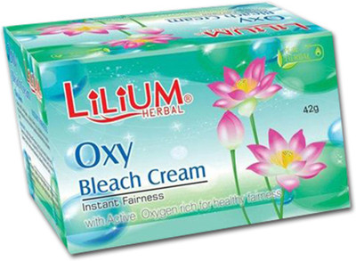 Lilium Herbal Oxy Bleach(42 g) available at flipkart for Rs.55