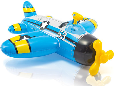 

Kiditos Water Gun Plane Ride-on(Blue)