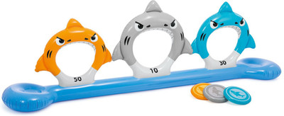 

Kiditos Feed The Sharks Disk Toss Water & Ground Play Toy(Multicolor)