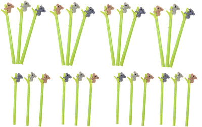 

Oytra 24 Pieces Designer Cute Koala Pens Gel Pen(Pack of 24)