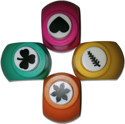 

Ascend Store Punches & Punching Machines(Set Of 4, Multicolor)
