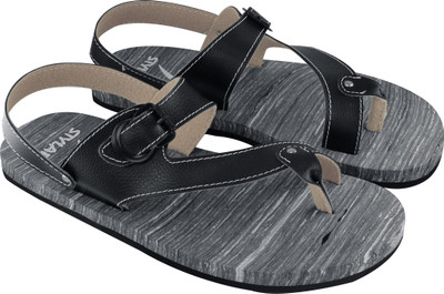 Stylar Men Black Flats