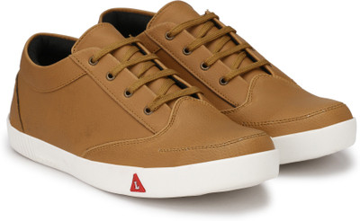 

RESTINFOOT Canvas Shoes For Men(Tan