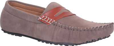 

ZebX Loafers For Men(Grey