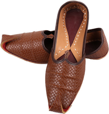 

DFR Leather Jutis For Men(Brown, Dark brown