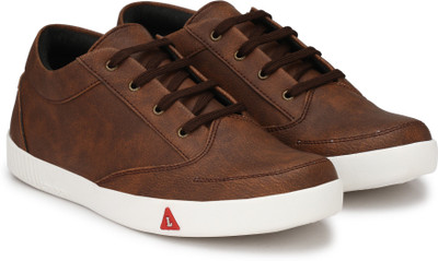 

RESTINFOOT Canvas Shoes For Men(Burgundy, Burgandy