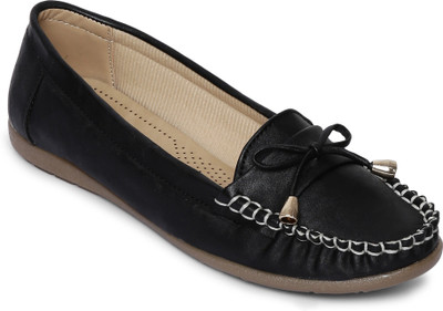 

WoodBrough Loafers For Women(Black
