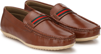 

Andrew Scott High Grade PU Loafers For Men(Brown, Tan