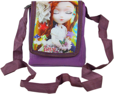 

spero Girls Casual Multicolor Leatherette Sling Bag