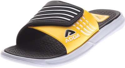 

Adda Slippers, Black yellow