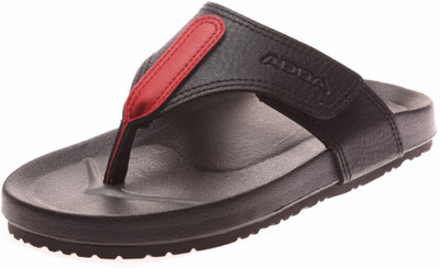 

Adda Flip Flops, Black red