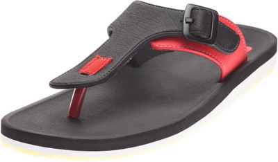 Adda Omega1black/Red Flip Flops, Black red