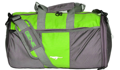 

Gene MN-0309-GRYGRN Small Travel Bag(Grey, Green), Green;grey