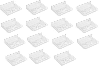 

SSS - Acrylic Unbreakable Square Soap Dish Set of 15 pcs (Type - Square)(Clear)