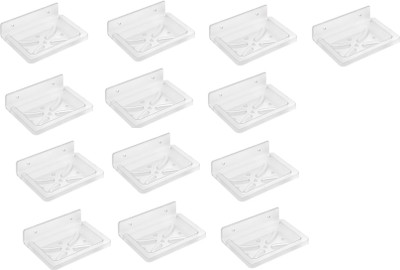 

SSS - Acrylic Unbreakable Square Soap Dish Set of 13 pcs (Type - Square)(Clear)