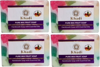 

Khadi Herbal MIX FRUIT SOAP-PACK OF 4(500 g, Pack of 4)