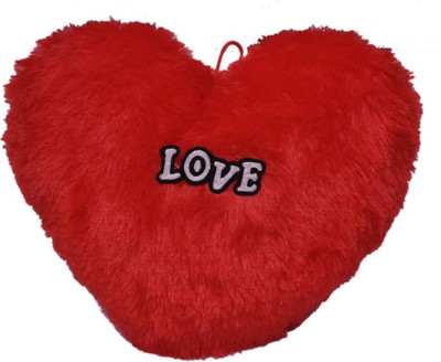 

Ejebo Stuffed Soft Heart shaped cushion for Couple Red Colour - 14 inch(Red)