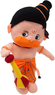 

ToynJoy Hindu Idol Lord Hanuman Medium Size Soft Toy for Kids - 42 cm(Multicolor)