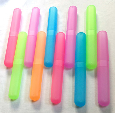 

SMILE4U Toothbrush Cap Tube Cover(MULTICOLOR) Plastic Toothbrush Holder(Multicolor)